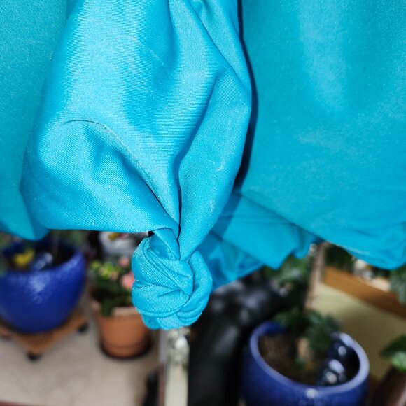 25247  Brand New Beautiful Teal ZAFUL 2-Piece Swim Suit Size 2X - Picture 4 of 14